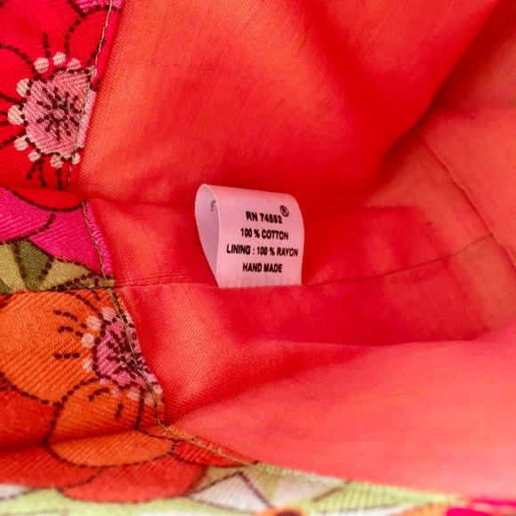 Usindo Small Floral Summer Statement Handbag - Picture 9 of 10